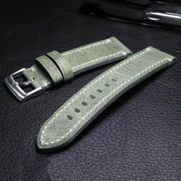 watch bands 18mm 19mm 20mm 21mm 22mm crazy horse skin retro genuine leather handmade wristband strap pin buckle accessorie, Black;brown
watch bands 18mm 19mm 20mm 21mm 22mm crazy horse skin retro genuine leather handmade wristband strap pin buckle accessorie, Black;brown