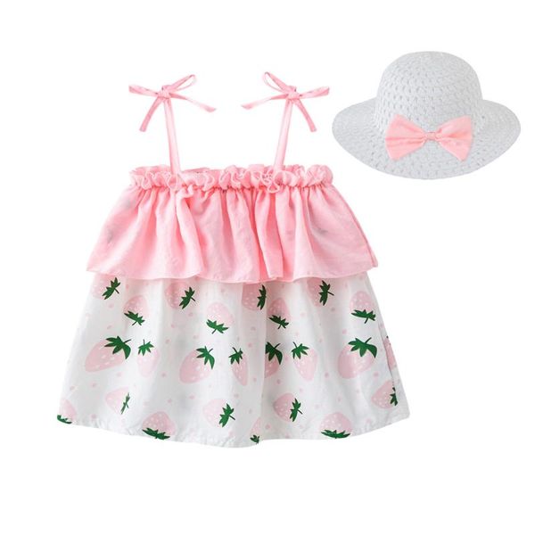 girl's dresses dress for girls 4 years print off shoulder fruit summer princess with hat sleeveless children's baby girl clothes, Red;yellow
girl's dresses dress for girls 4 years print off shoulder fruit summer princess with hat sleeveless children's baby girl clothes, Red;yellow