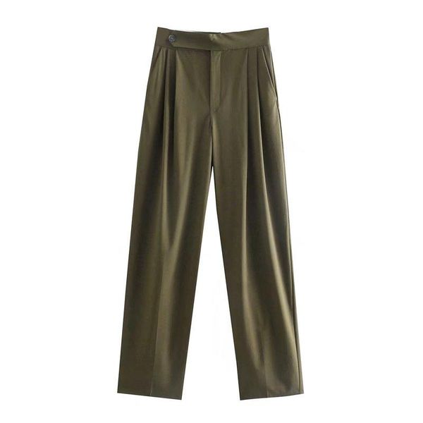women's pants & capris zzjuly za spring autumn women long 2021 business pockets female fashion zipper trouser, Black;white
women's pants & capris zzjuly za spring autumn women long 2021 business pockets female fashion zipper trouser, Black;white