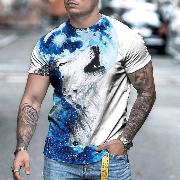 men's t-shirts summer 3d-printed t-shirt snow coyote animals short sleeve funny tendency pattern, White;black
men's t-shirts summer 3d-printed t-shirt snow coyote animals short sleeve funny tendency pattern, White;black