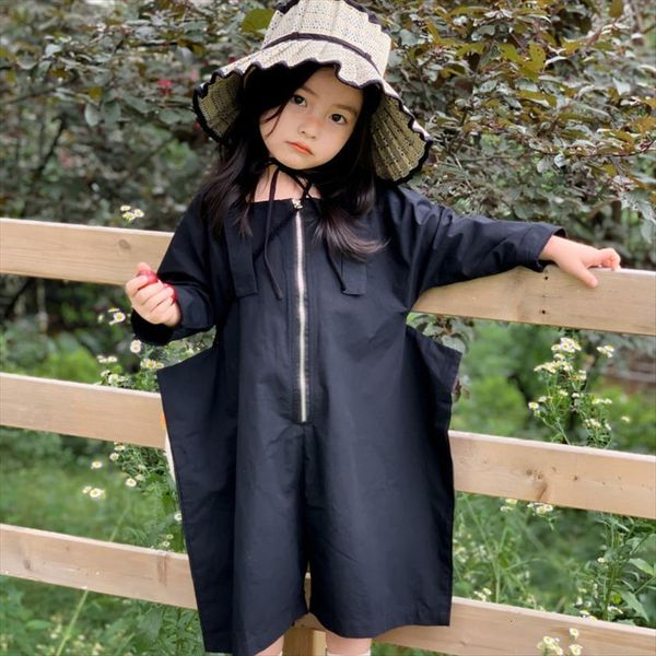 fashion spring autumn kids pants for girl overalls baby zipper jumpsuits children `casual trousers, Blue
fashion spring autumn kids pants for girl overalls baby zipper jumpsuits children `casual trousers, Blue