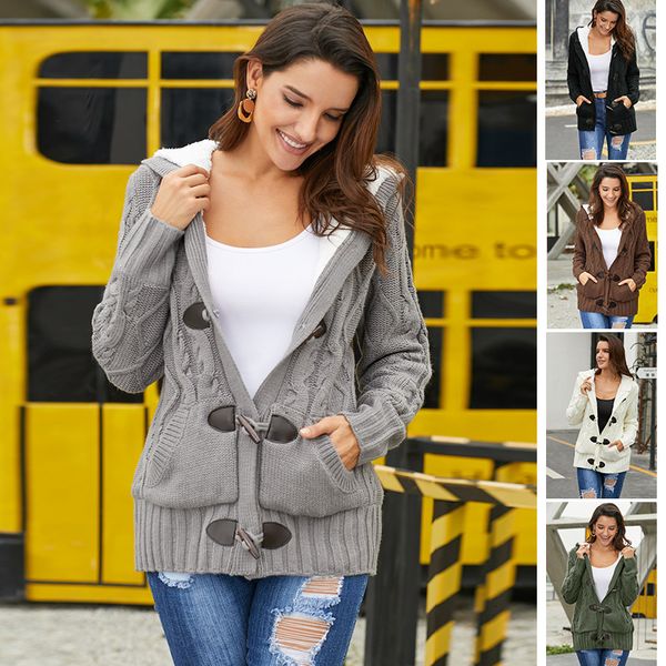 2021 new ladies knit autumn sleeve hooded cardigan woman sweaters winter clothes coat f6gz, White;black
2021 new ladies knit autumn sleeve hooded cardigan woman sweaters winter clothes coat f6gz, White;black