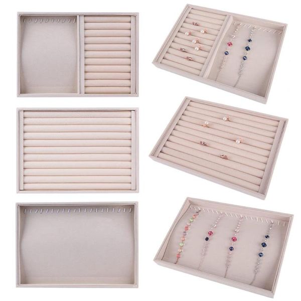 storage boxes & bins velvet suede pendant necklace bracelet tray case jewelry display holder ear studs earrings organizer ring showcase plat
storage boxes & bins velvet suede pendant necklace bracelet tray case jewelry display holder ear studs earrings organizer ring showcase plat