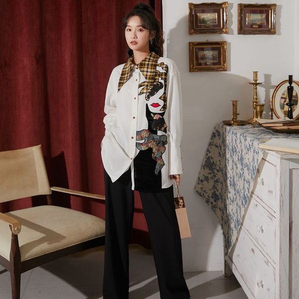 women's two piece pants designer fall women long sleeve blouse white button up plaid loose collar shirt and blouses aesthetic
women's two piece pants designer fall women long sleeve blouse white button up plaid loose collar shirt and blouses aesthetic