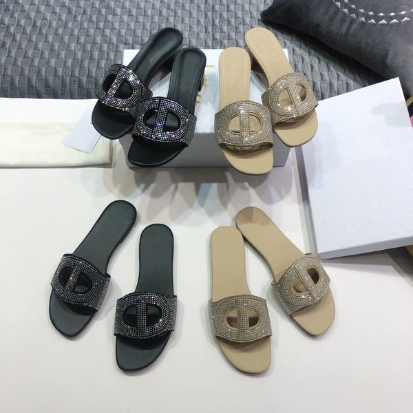 high version family cd letter hollowed out one-sided slippers rhinestone pig nose leisure beach thick heel sandals women, Black
high version family cd letter hollowed out one-sided slippers rhinestone pig nose leisure beach thick heel sandals women, Black