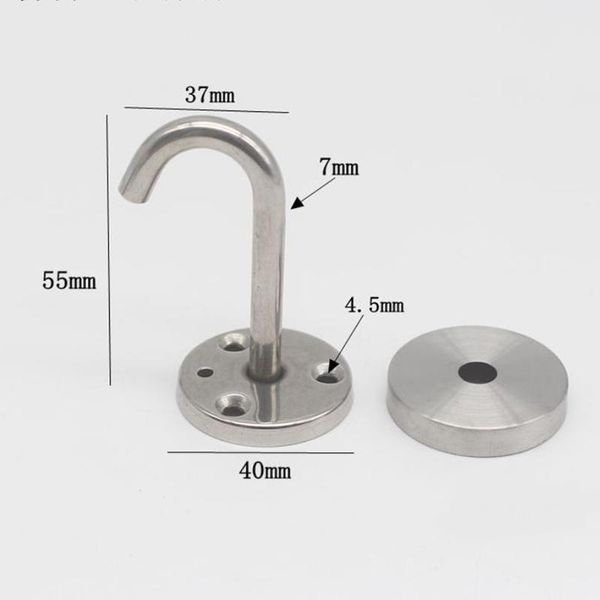 hooks & rails 5 pcs stainless steel ceiling hook round base mount overhead wall for hanging plants bird feeders wind chimes-abux
hooks & rails 5 pcs stainless steel ceiling hook round base mount overhead wall for hanging plants bird feeders wind chimes-abux