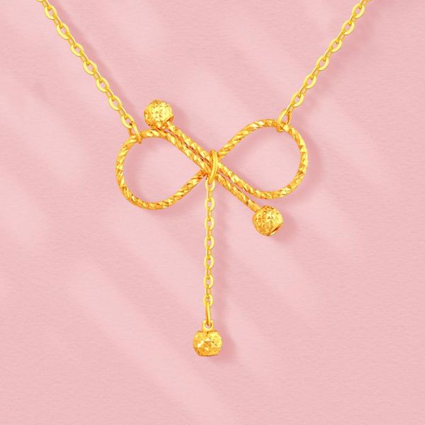 chains craft real 24k yellow gold woman chain luck bowknot with o link necklace 17.12inch 2.9-3.1g, Silver
chains craft real 24k yellow gold woman chain luck bowknot with o link necklace 17.12inch 2.9-3.1g, Silver