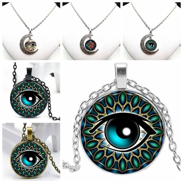 pendant necklaces 2021 fashion men and women chic glass cabochon evil eye necklace bohemian, Silver
pendant necklaces 2021 fashion men and women chic glass cabochon evil eye necklace bohemian, Silver