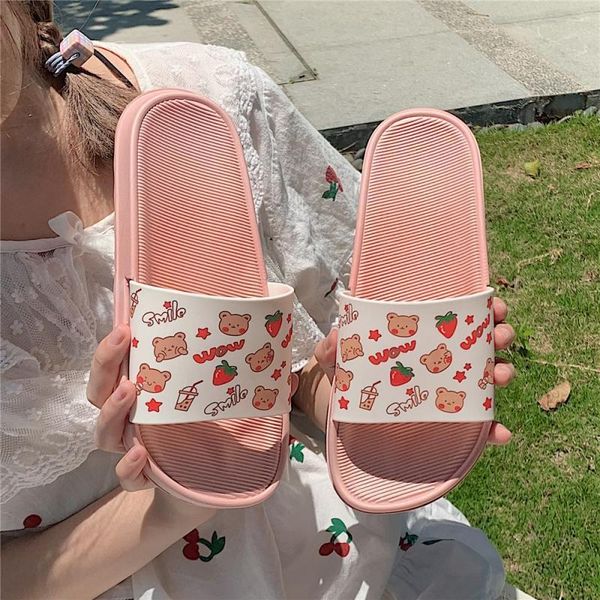 slippers summer cartoon cute girl heart fashion student wear soft bottom beach sandals anti-collision finger shoes, Black
slippers summer cartoon cute girl heart fashion student wear soft bottom beach sandals anti-collision finger shoes, Black
