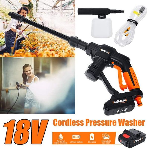 water gun & snow foam lance 18v cordless high pressure car washer handheld auto spray nozzle pump garden jet rechargeable
water gun & snow foam lance 18v cordless high pressure car washer handheld auto spray nozzle pump garden jet rechargeable