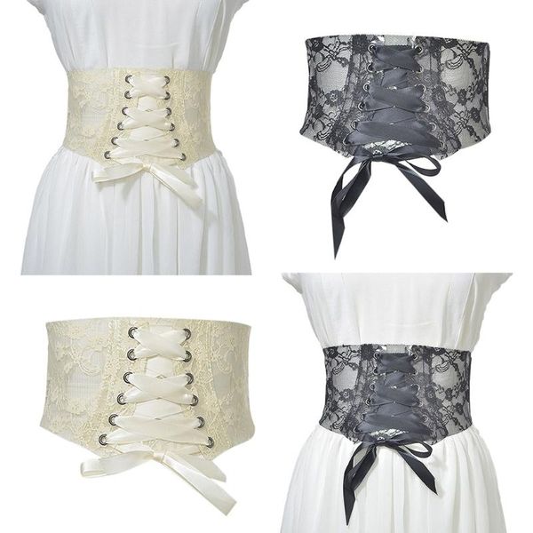 belts k5da black and beige lace corset solid pattern type slim hollow sweet with ribbon, Black;brown
belts k5da black and beige lace corset solid pattern type slim hollow sweet with ribbon, Black;brown