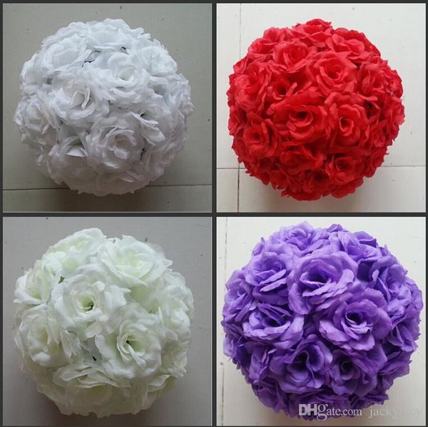 8" 20 cm elegant artificial silk rose flower ball kissing balls craft ornament for wedding party decoration supplies 16 colors
8" 20 cm elegant artificial silk rose flower ball kissing balls craft ornament for wedding party decoration supplies 16 colors