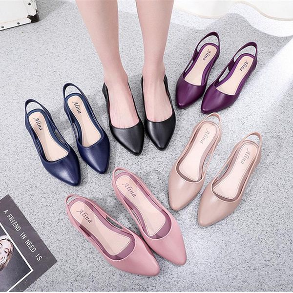 sandals cut-out closed toe jelly women pointed chunky med high heels flip flops slingback casual candy skidproof beach shoes, Black
sandals cut-out closed toe jelly women pointed chunky med high heels flip flops slingback casual candy skidproof beach shoes, Black