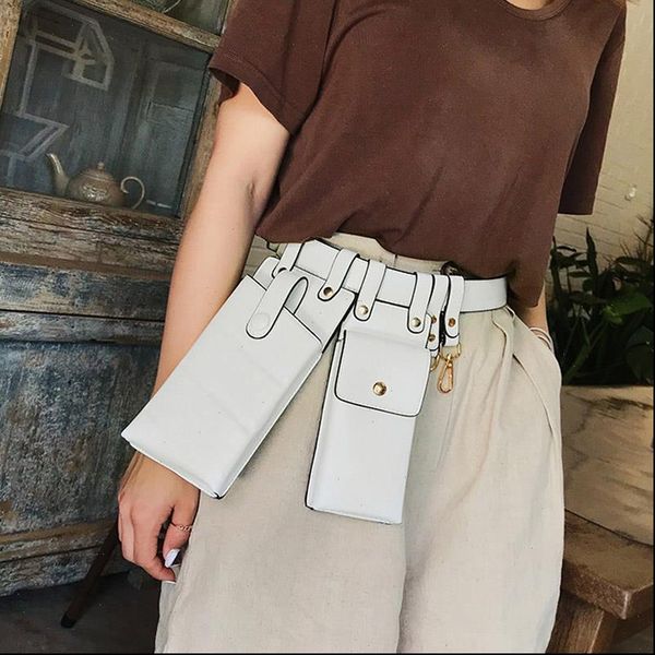 2 pcs pu leather waist bag belt hip hop street fashion bags female phone pocket crossbody chest motorcycle purse
2 pcs pu leather waist bag belt hip hop street fashion bags female phone pocket crossbody chest motorcycle purse