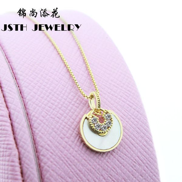 necklace s925 silver double round hanging brand zircon personalized online red live fashion
necklace s925 silver double round hanging brand zircon personalized online red live fashion