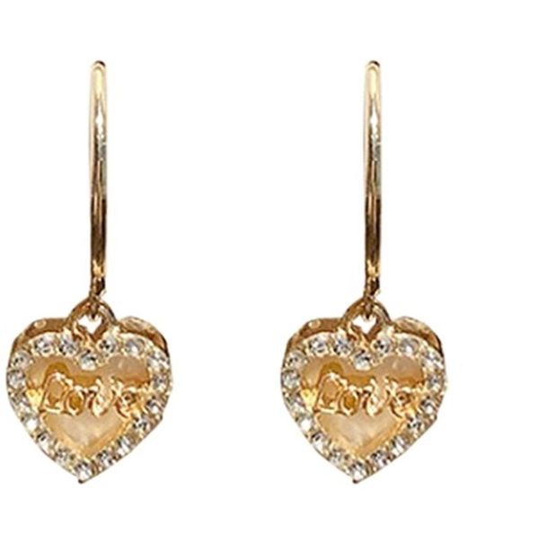 925 silver needle hearts hoop earrings women fashion diamond heart-shaped design studs pendant earrings mother's day gift, Golden;silver
925 silver needle hearts hoop earrings women fashion diamond heart-shaped design studs pendant earrings mother's day gift, Golden;silver