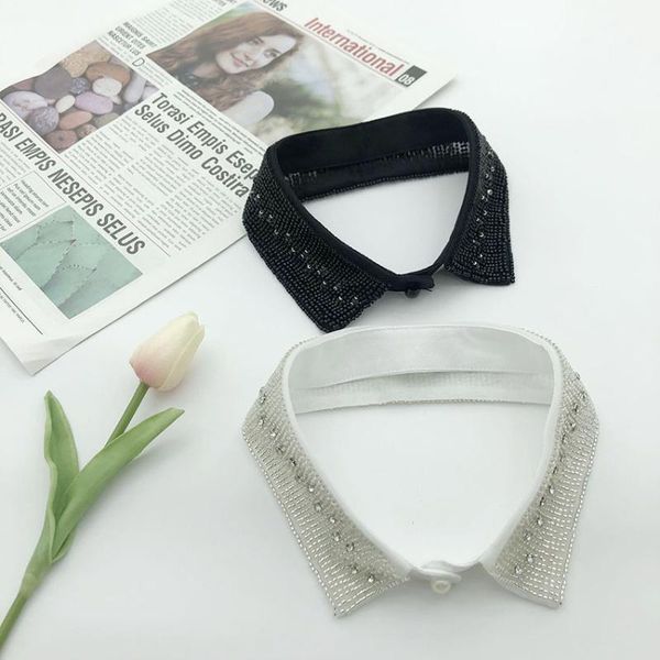 bow ties women shirt fake collar necklace detachable collars lapel blouse clothes formal dress false accessories, Black;gray
bow ties women shirt fake collar necklace detachable collars lapel blouse clothes formal dress false accessories, Black;gray