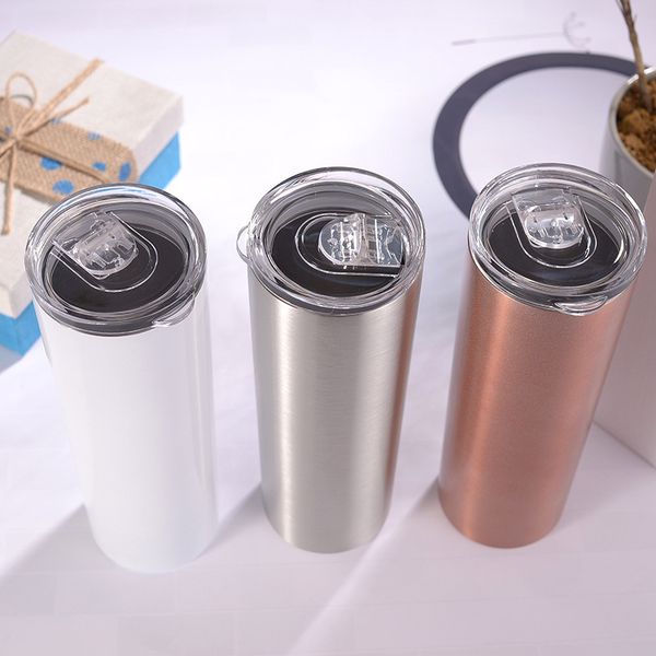 20oz skinny tumblers sublimation blanks tumbler stainless steel coffee mugs beer classic cup with lid straws fast shipping
20oz skinny tumblers sublimation blanks tumbler stainless steel coffee mugs beer classic cup with lid straws fast shipping