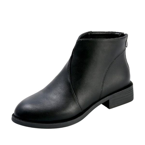 boots winter warm non-slip back zipper booties woman lady tide fashion shoes elegant, Black
boots winter warm non-slip back zipper booties woman lady tide fashion shoes elegant, Black
