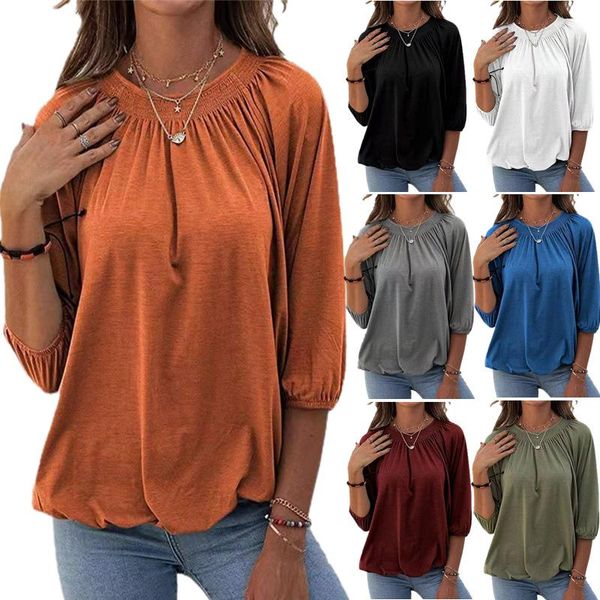 women's t-shirt casual loose ladies long sleeve tee t shirt solid color women clothing fashion summer spring autumn basic top, White
women's t-shirt casual loose ladies long sleeve tee t shirt solid color women clothing fashion summer spring autumn basic top, White