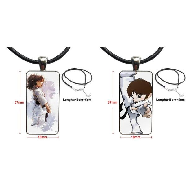 pendant necklaces for women jewellery sport taekwondo exquisite fashion glass cabochon rectangle necklace choker jewelry, Silver
pendant necklaces for women jewellery sport taekwondo exquisite fashion glass cabochon rectangle necklace choker jewelry, Silver