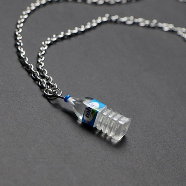 chains mineral water personality soil cool red wine bottle trendy retro necklace, Silver
chains mineral water personality soil cool red wine bottle trendy retro necklace, Silver