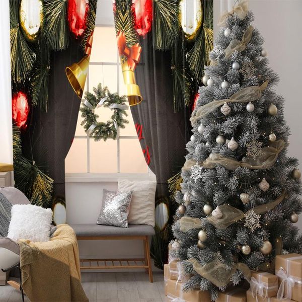 curtain & drapes merry christmas decorating garland with baubles fir tree branches and golden bells holiday artwork green yellow red
curtain & drapes merry christmas decorating garland with baubles fir tree branches and golden bells holiday artwork green yellow red