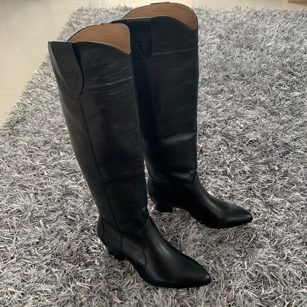 2021 western boots black leather knee high boots for women pointed toe winter long boots women chunky heels cowboy knight
2021 western boots black leather knee high boots for women pointed toe winter long boots women chunky heels cowboy knight