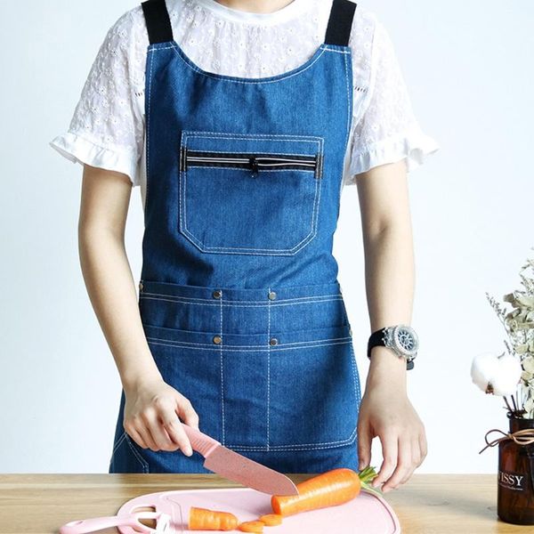 aprons men women denim shop tools work adjustable cross back kitchen bib with multi pockets for cooking woodworking
aprons men women denim shop tools work adjustable cross back kitchen bib with multi pockets for cooking woodworking