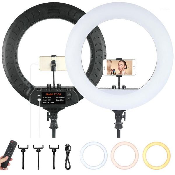 fosoto ft-54 21 inch ring light led pographic lamp lighting with remote usb port for camera phone makeup video youtube1
fosoto ft-54 21 inch ring light led pographic lamp lighting with remote usb port for camera phone makeup video youtube1