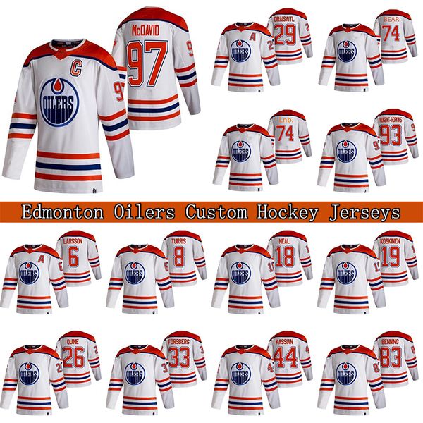 97 connor mcdavid custom edmonton oilers 2021 reverse retro jersey 29 leon draisaitl 74 lnb ethan bear hockey jerseys, Black;red
97 connor mcdavid custom edmonton oilers 2021 reverse retro jersey 29 leon draisaitl 74 lnb ethan bear hockey jerseys, Black;red