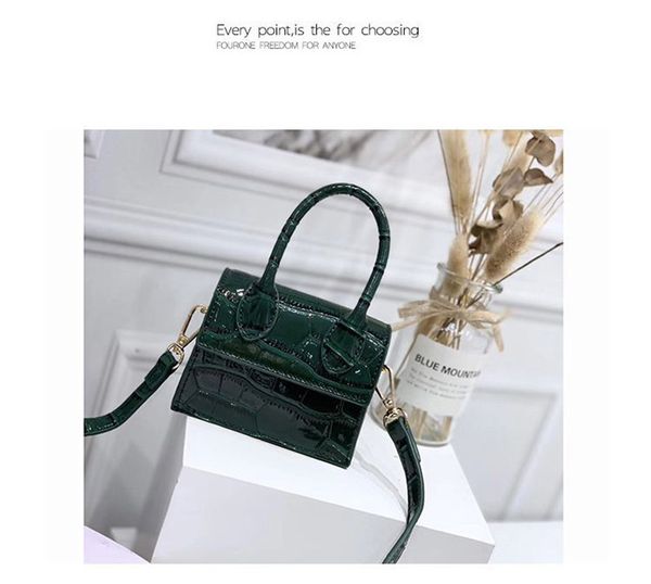 mini bag crocodile fashion shoulder crossbody bag leather solid color small square purses handbags for women new quali
mini bag crocodile fashion shoulder crossbody bag leather solid color small square purses handbags for women new quali