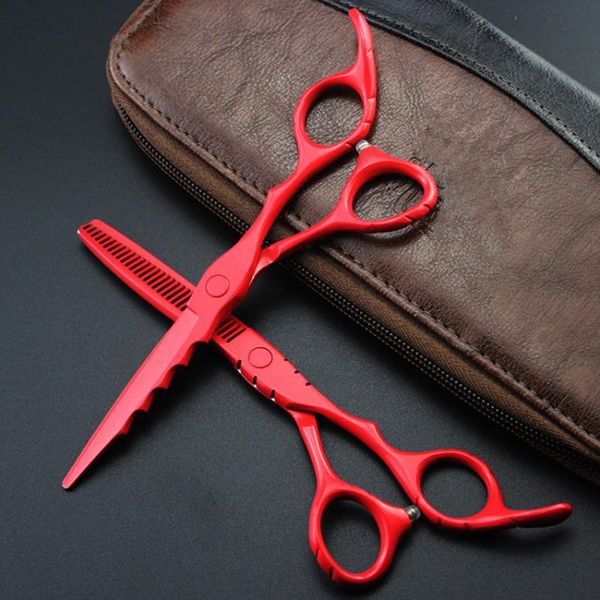 hair scissors professional 6'' upscale 440c red set makeup cutting barber scissor thinning shears hairdressing
hair scissors professional 6'' upscale 440c red set makeup cutting barber scissor thinning shears hairdressing