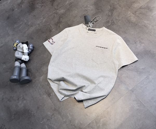 21 summer tide + cartoon hand drawn foam letter t-shirt relaxed and comfortable, White
21 summer tide + cartoon hand drawn foam letter t-shirt relaxed and comfortable, White