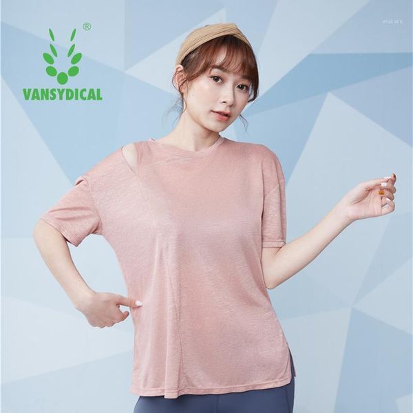 yoga outfit vansydical loose shirts women hollow translucent fitness workout t-shirts quick drying breathable short sleeve
yoga outfit vansydical loose shirts women hollow translucent fitness workout t-shirts quick drying breathable short sleeve