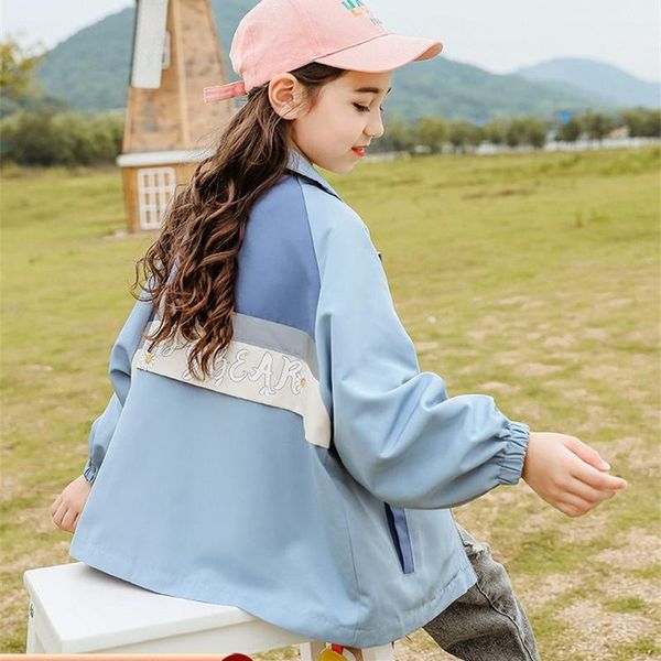 children's coat spring girls 2021 autumn new wear stormy clothes windbreaker jacket childrens raincoat outerwear & coats winter, Blue;gray
children's coat spring girls 2021 autumn new wear stormy clothes windbreaker jacket childrens raincoat outerwear & coats winter, Blue;gray