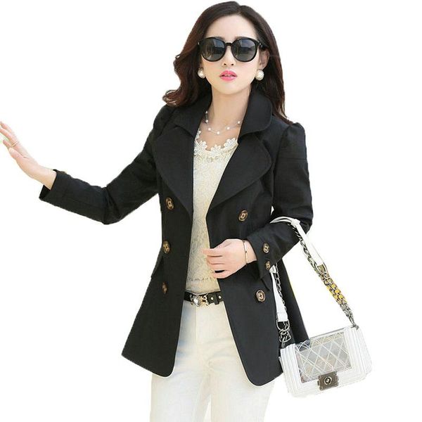 women's trench coats 2021 long-sleeved outerwear spring autumn casaco feminino short coat black plus size 3xl windbreaker, Tan;black
women's trench coats 2021 long-sleeved outerwear spring autumn casaco feminino short coat black plus size 3xl windbreaker, Tan;black