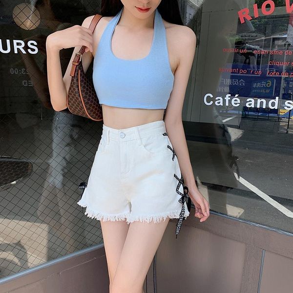 women's shorts high waisted jeans for teenage girls summer clothes women plus size 4xl 5xl distressed denim pants white dirty short, White;black
women's shorts high waisted jeans for teenage girls summer clothes women plus size 4xl 5xl distressed denim pants white dirty short, White;black