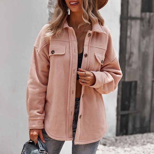 women's jackets atuendo autumn fashion pink coats for women vintage solid soft lady clothes casual winter warm velvet oversize coat, Black;brown
women's jackets atuendo autumn fashion pink coats for women vintage solid soft lady clothes casual winter warm velvet oversize coat, Black;brown