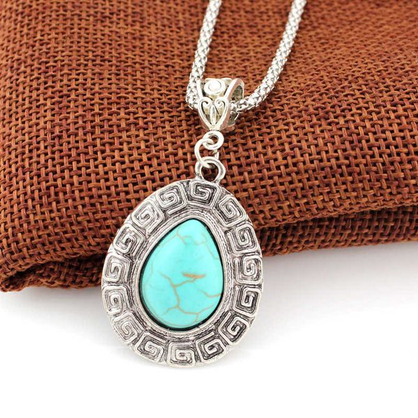 water drop tibetan silver turquoise pendant necklaces gstqn067 fashion gift national style women men's diy necklace pendants
water drop tibetan silver turquoise pendant necklaces gstqn067 fashion gift national style women men's diy necklace pendants