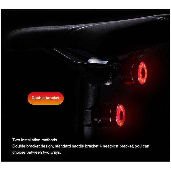 bike lights q 1 safe warning cycling rear lamp intelligent brake light for bicycle led rechargeable usb ip x6 waterproof tail
bike lights q 1 safe warning cycling rear lamp intelligent brake light for bicycle led rechargeable usb ip x6 waterproof tail
