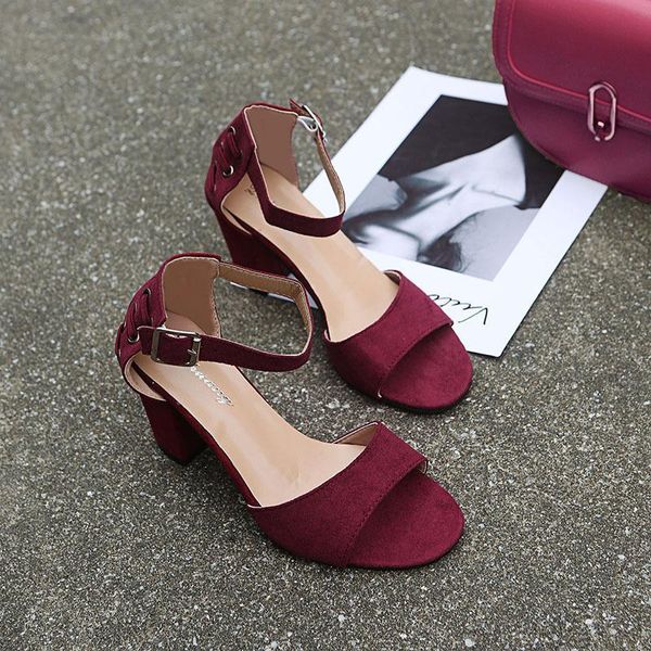 dress shoes women's sandals square heel high heels 2021 summer style ladies fish mouth open toe metal buckle, Black
dress shoes women's sandals square heel high heels 2021 summer style ladies fish mouth open toe metal buckle, Black