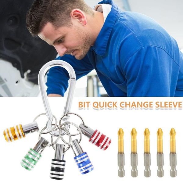 professional hand tool sets 5pcs stainless steel hex shank electric drill magnetic screwdriver bit holder with 1pc key chain carabiner&ph2 s
professional hand tool sets 5pcs stainless steel hex shank electric drill magnetic screwdriver bit holder with 1pc key chain carabiner&ph2 s