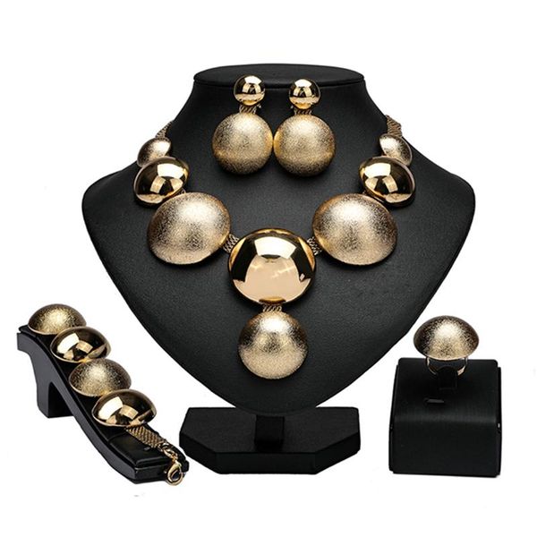 earrings & necklace right 2021 nigerian women wedding jewelry set fashion african bridal wholesale noble gold design, Silver
earrings & necklace right 2021 nigerian women wedding jewelry set fashion african bridal wholesale noble gold design, Silver