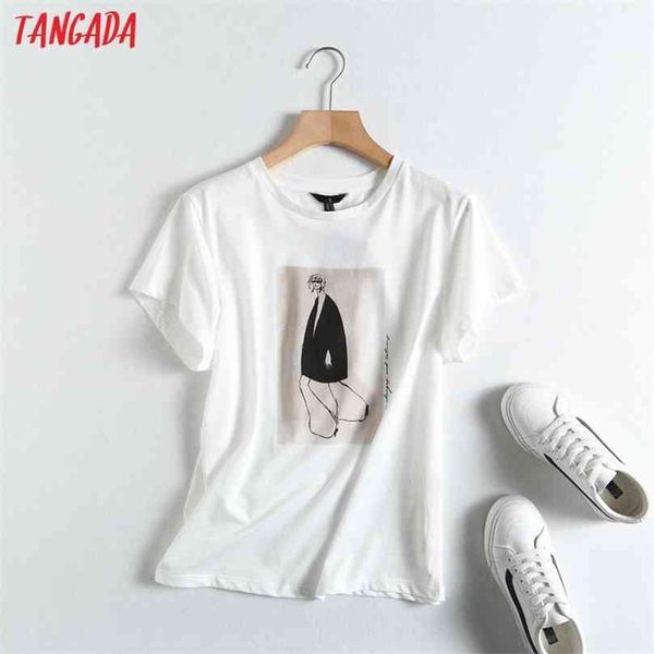 tangada summer women vintage print cotton t shirt short sleeve elegant ladies casual tee 6d20 210720, White
tangada summer women vintage print cotton t shirt short sleeve elegant ladies casual tee 6d20 210720, White