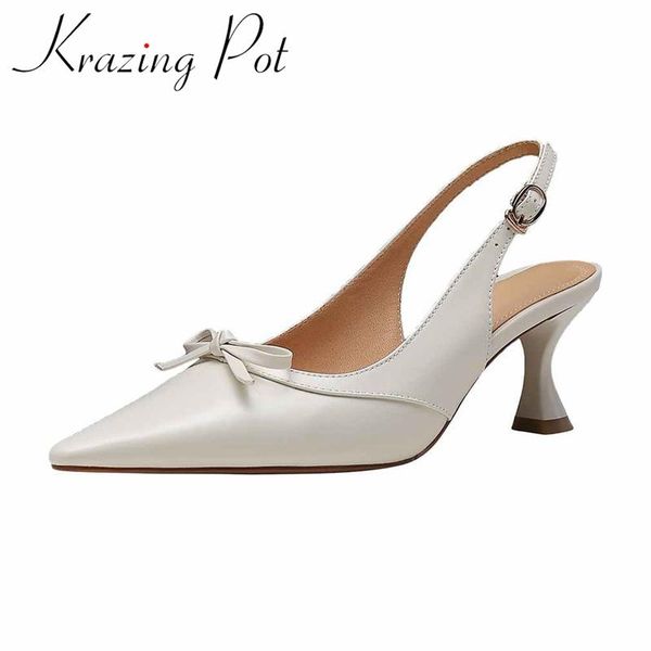 sandals krazing pot plus size genuine leather pointed toe high heels shallow gentlewomen butterfly-knot buckle straps women l52, Black
sandals krazing pot plus size genuine leather pointed toe high heels shallow gentlewomen butterfly-knot buckle straps women l52, Black
