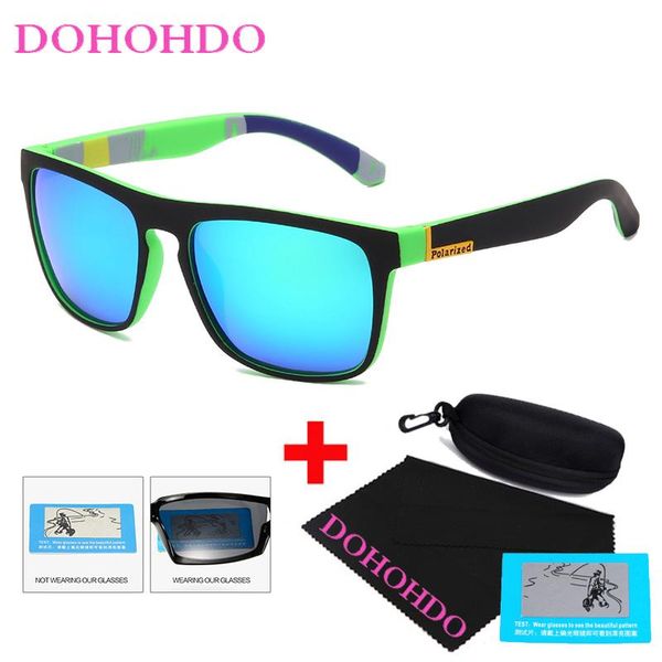 dohohdo brand design square sunglasses men polarized night vision sun glasses women mirror shades masculino uv400, White;black
dohohdo brand design square sunglasses men polarized night vision sun glasses women mirror shades masculino uv400, White;black