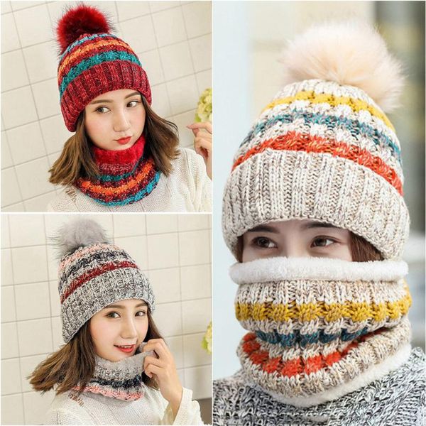 beanie/skull caps pom ball women winter warm crochet knit beanie hat & collar scarf set, Blue;gray
beanie/skull caps pom ball women winter warm crochet knit beanie hat & collar scarf set, Blue;gray