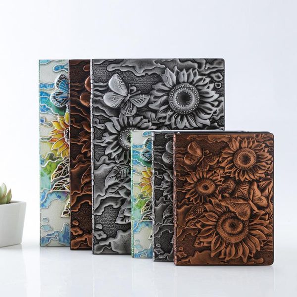 notepads anaglyph gilding sunflower notebook retro planner bronze book school supplies office culture and education, Purple;pink
notepads anaglyph gilding sunflower notebook retro planner bronze book school supplies office culture and education, Purple;pink