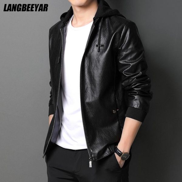 grade new brand casual fashion biker leather jacket motorcycle men black windbreaker hooded jacket coats mens clothes
grade new brand casual fashion biker leather jacket motorcycle men black windbreaker hooded jacket coats mens clothes